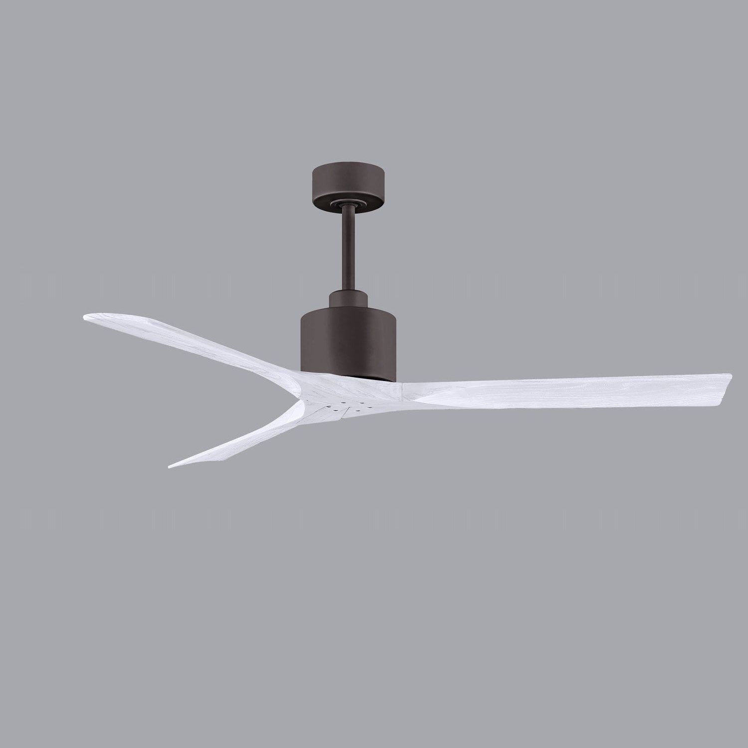 Matthews Fan Company - NK-TB-MWH-60 - 60"Ceiling Fan - Nan - Textured Bronze
