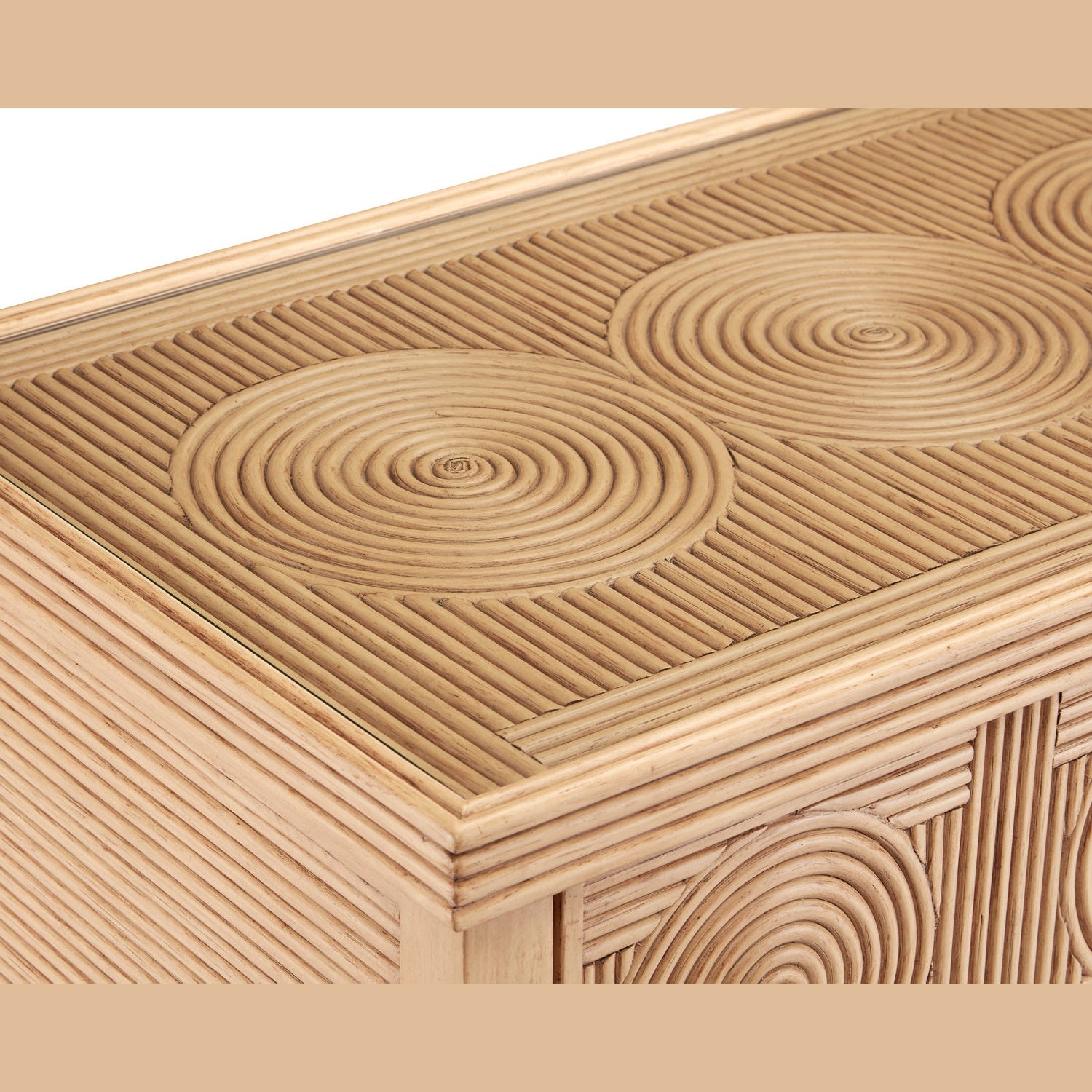 Currey and Company - 3000-0204 - Chest - Santos Collection - Sea Sand