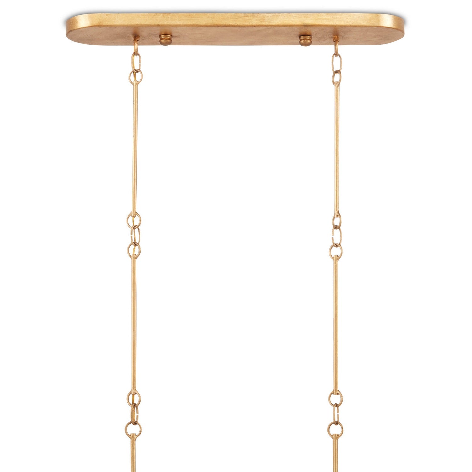 Currey and Company - 9000-0853 - Six Light Chandelier - Grand Lotus Collection - Satin Black/Contemporary Gold Leaf