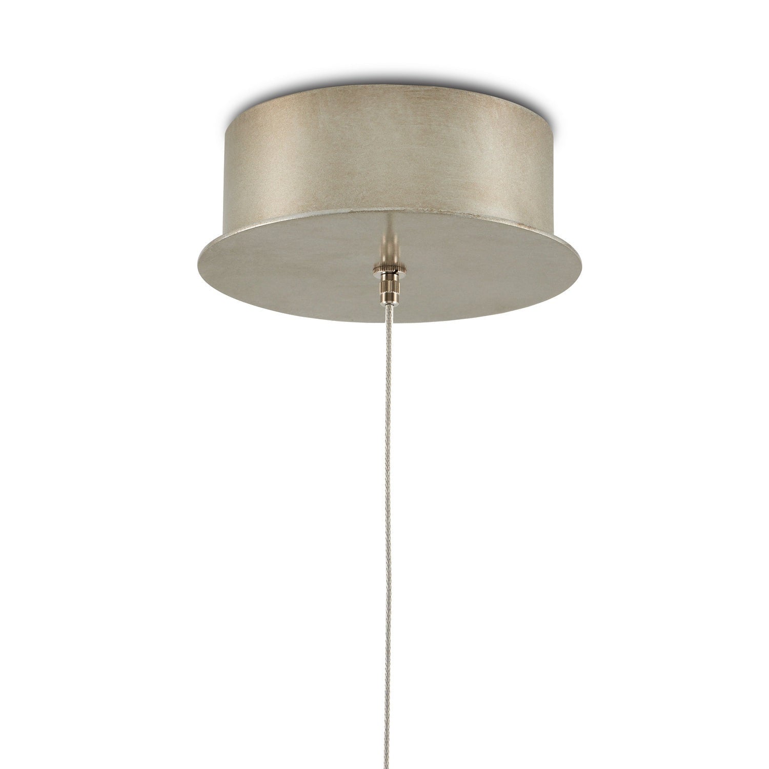 Currey and Company - 9000-0888 - One Light Pendant - Daze Collection - White/Antique Brass