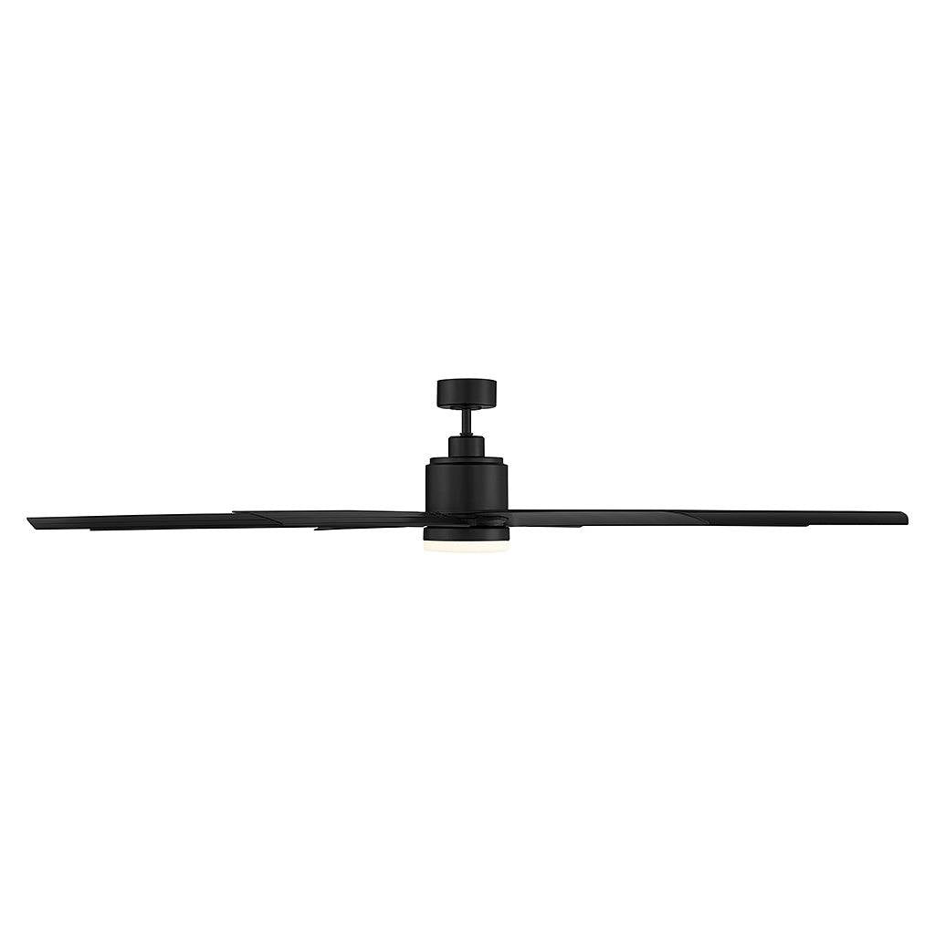 Meridian - M2025MBK - 72" Outdoor Ceiling Fan - Bluffton - Matte Black