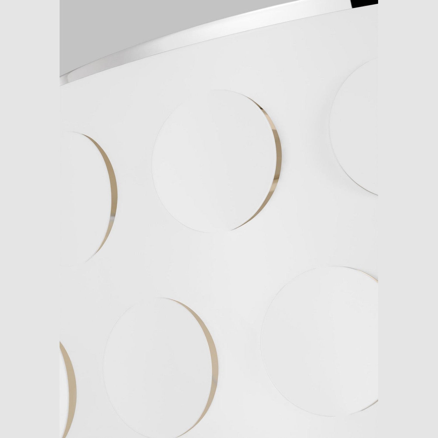 Visual Comfort Studio - KSF1024PN - Four Light Flush Mount - Dottie - Polished Nickel