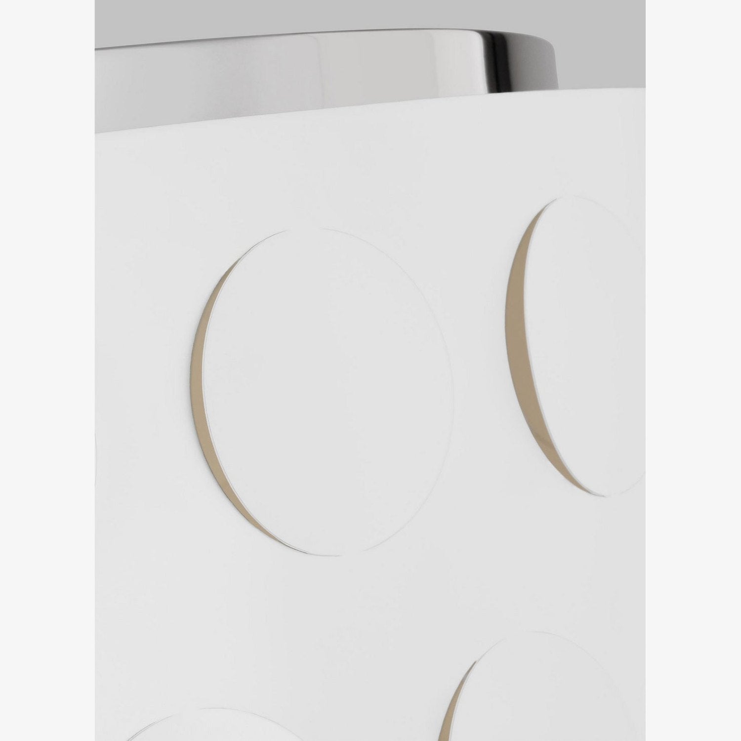 Visual Comfort Studio - KSF1024PN - Four Light Flush Mount - Dottie - Polished Nickel