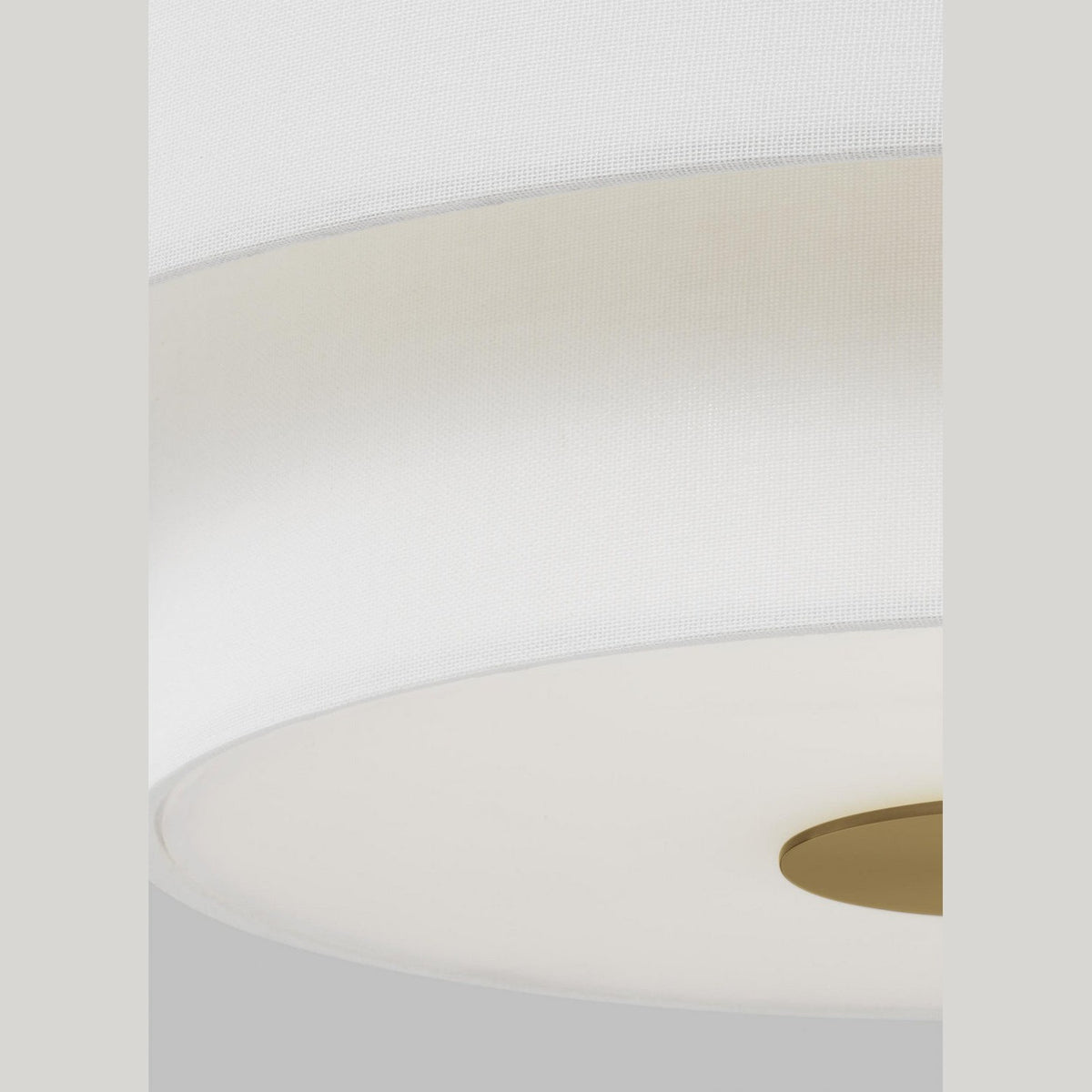 Visual Comfort Studio - KSF1043BBS - Three Light Flush Mount - Sawyer - Burnished Brass