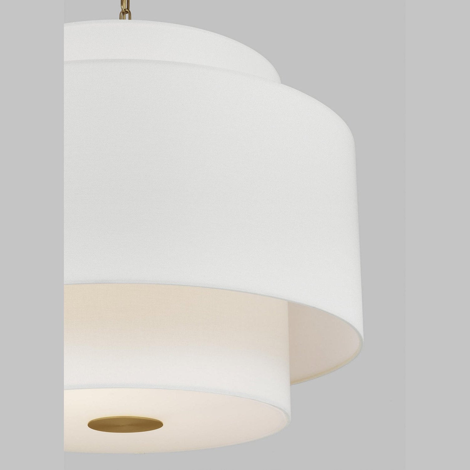 Visual Comfort Studio - KSP1043BBS - Three Light Pendant - Sawyer - Burnished Brass