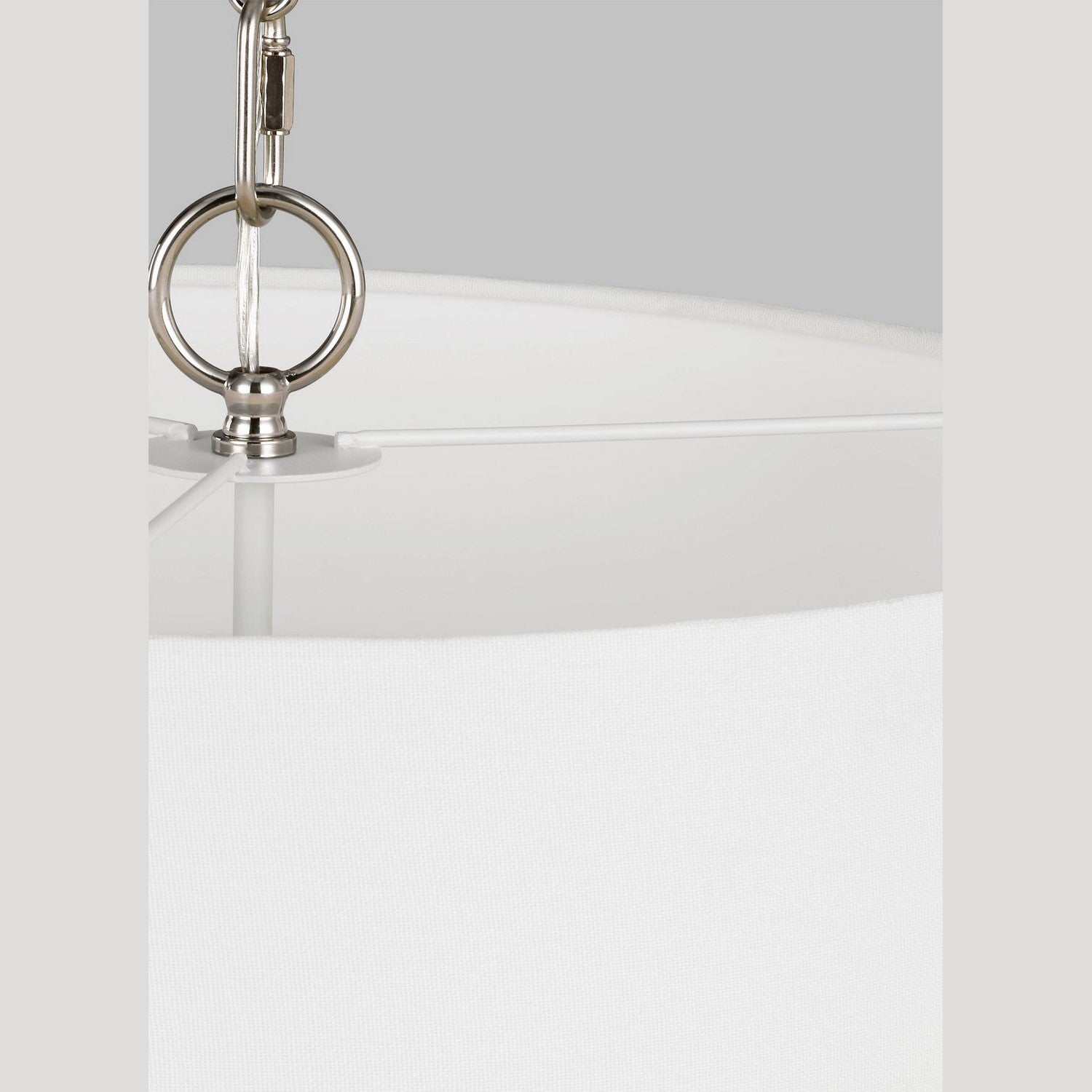 Visual Comfort Studio - KSP1043PN - Three Light Pendant - Sawyer - Polished Nickel
