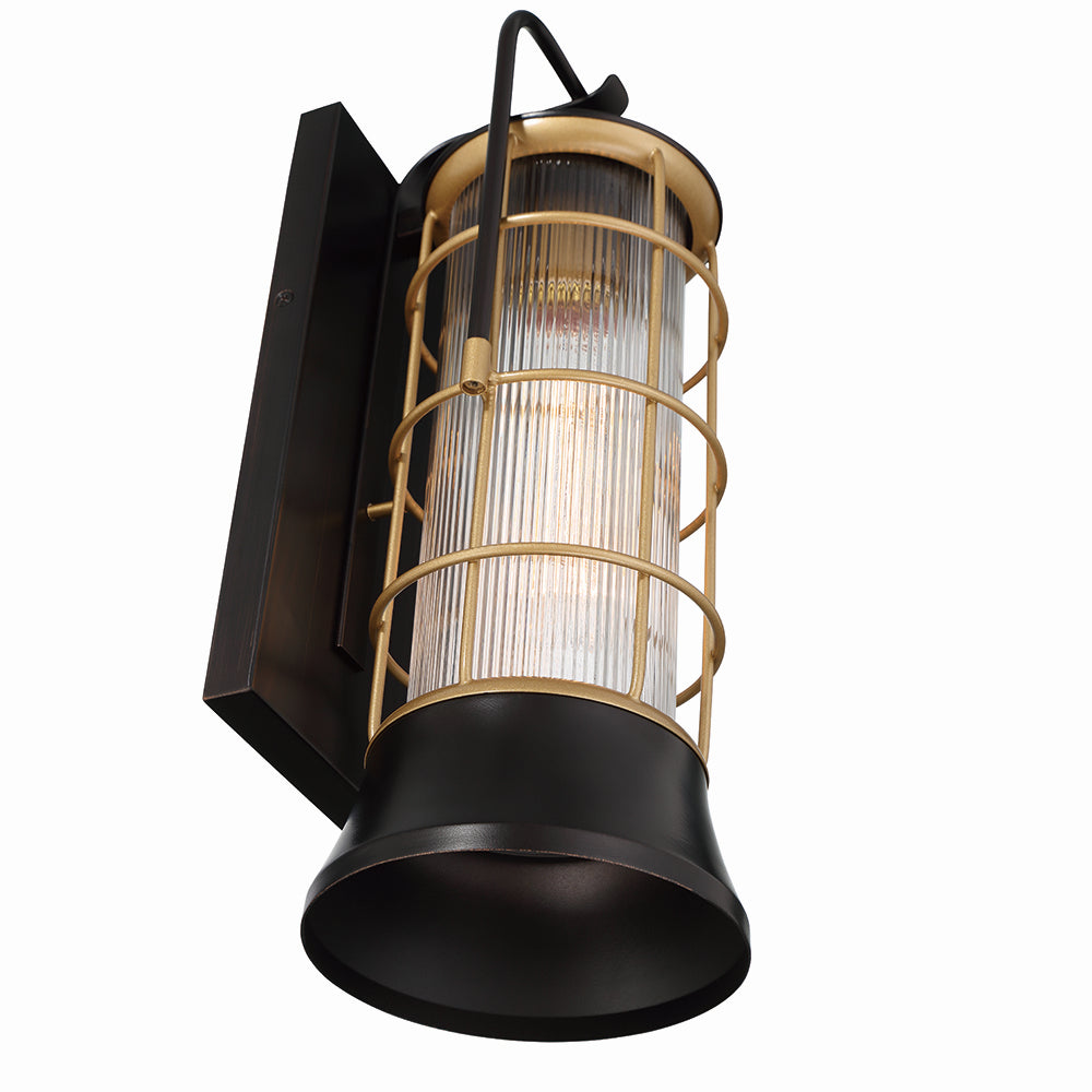 Eurofase - 44263-010 - One Light Lantern - Rivamar - Gold-Black