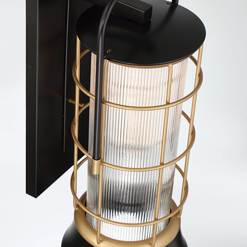 Eurofase - 44263-010 - One Light Lantern - Rivamar - Gold-Black