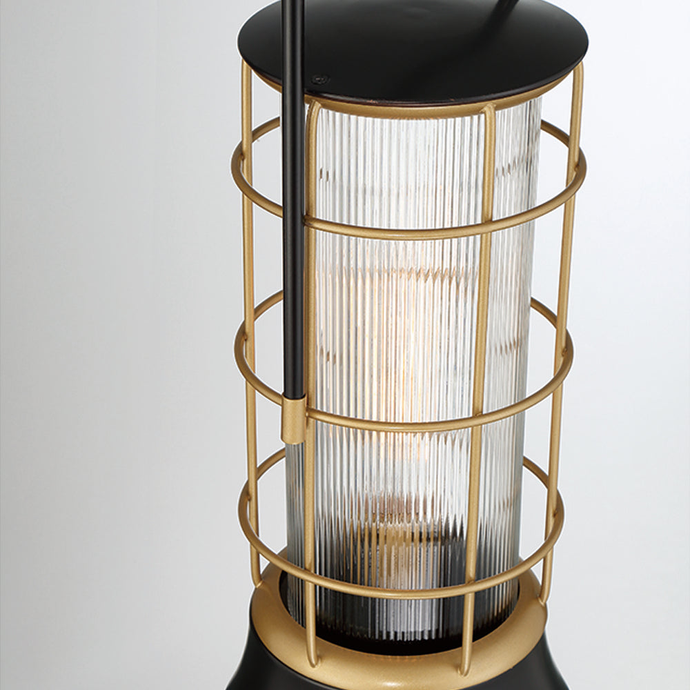 Eurofase - 44265-014 - One Light Lantern - Rivamar - Gold-Black