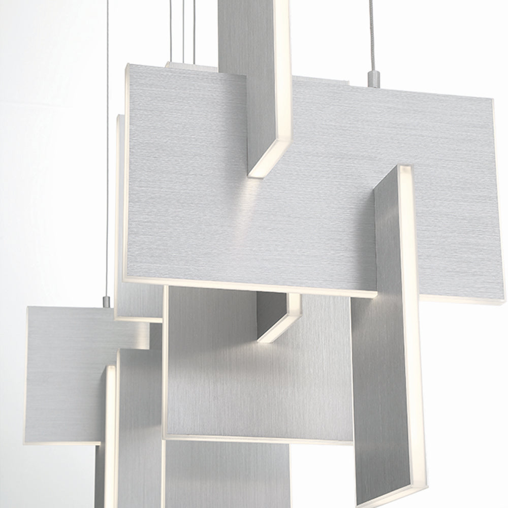 Eurofase - 38044-030 - LED Chandelier - Coburg - Silver