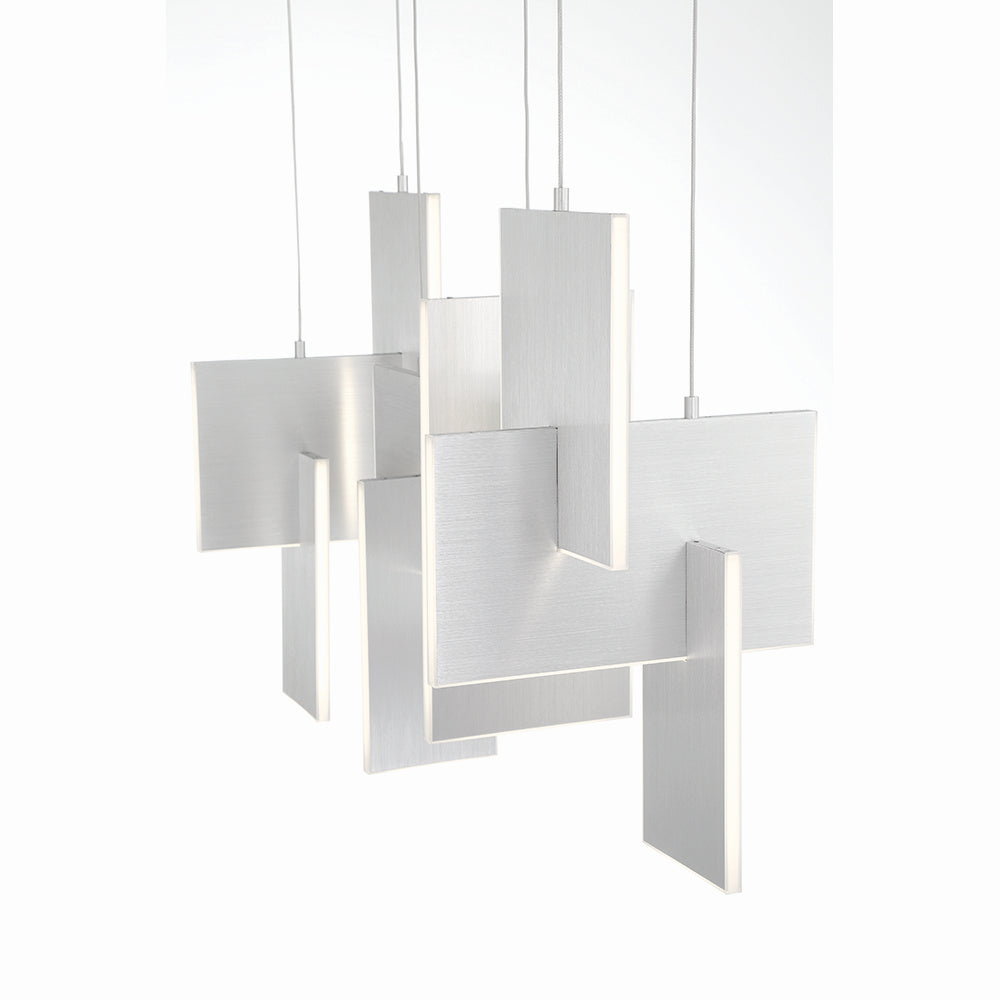 Eurofase - 37345-036 - LED Chandelier - Coburg - Silver