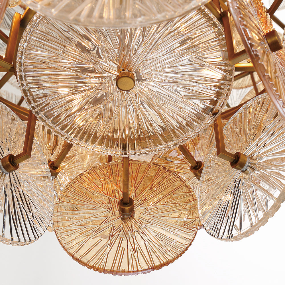 Eurofase - 44574-017 - 27 Light Chandelier - Sue-Anne - Gold