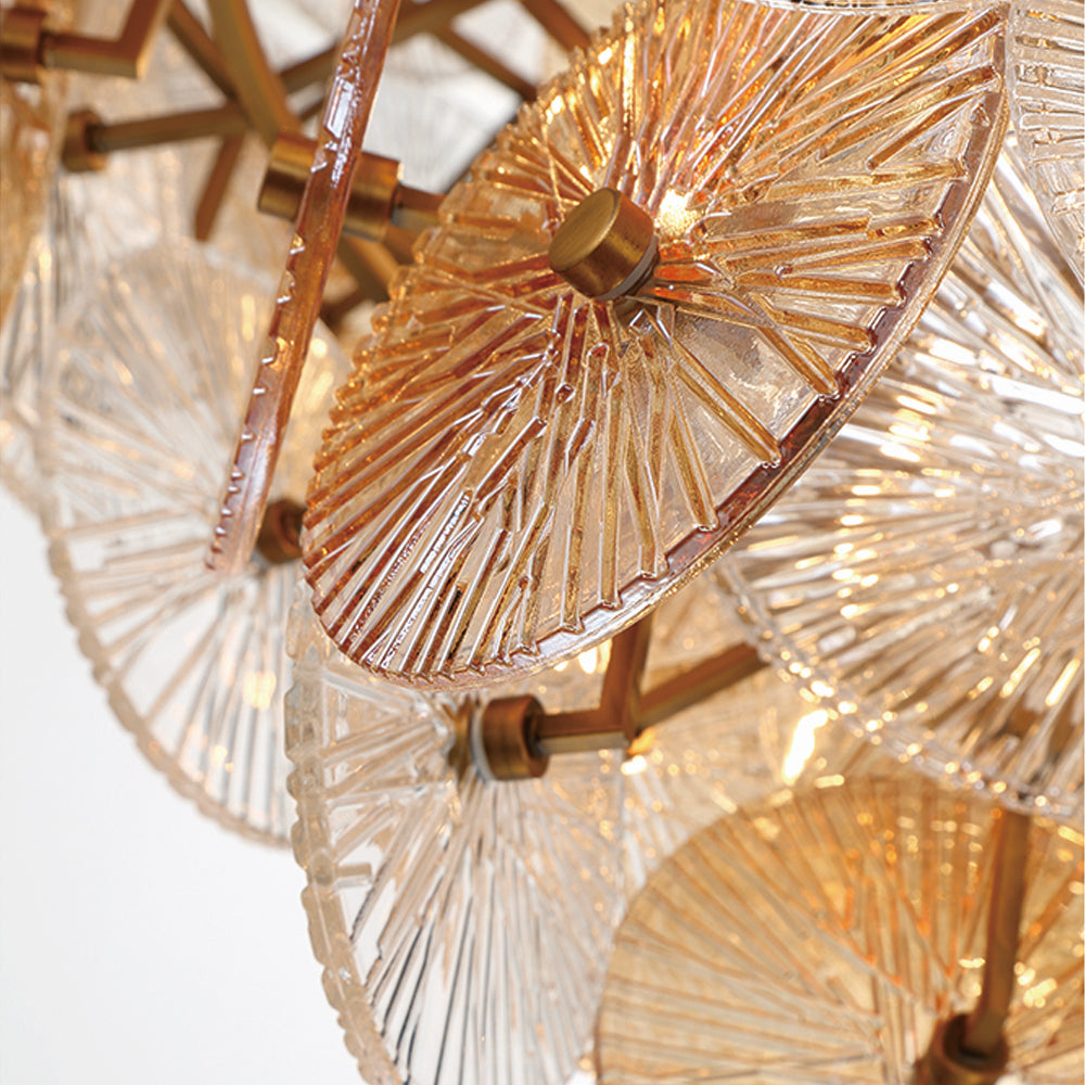 Eurofase - 44574-017 - 27 Light Chandelier - Sue-Anne - Gold
