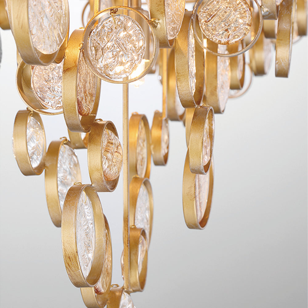 Eurofase - 34031-022 - 12 Light Chandelier - Trento - Gold