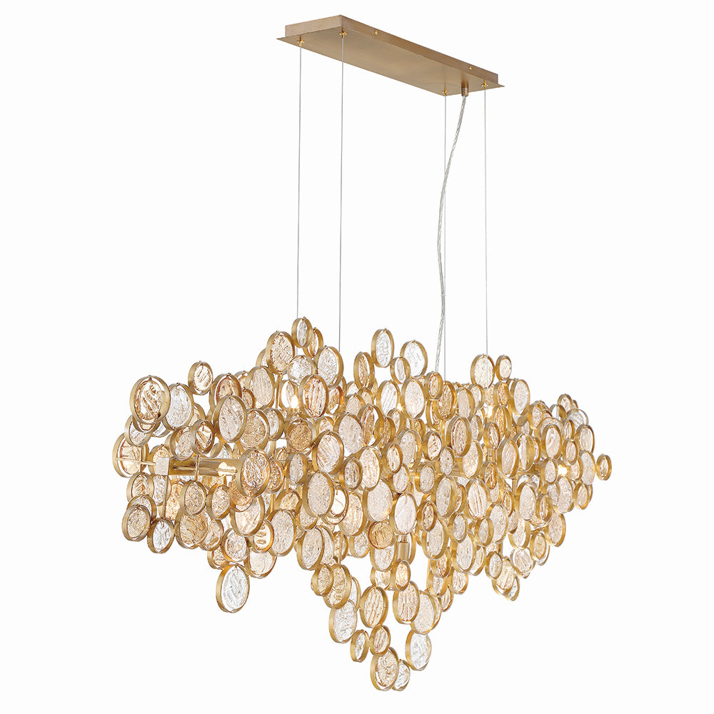 Eurofase - 34032-027 - 15 Light Chandelier - Trento - Gold
