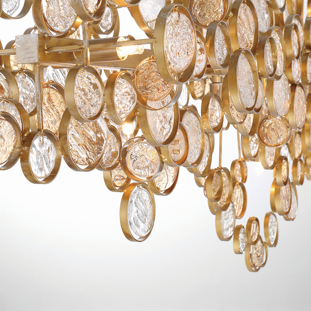 Eurofase - 34032-027 - 15 Light Chandelier - Trento - Gold