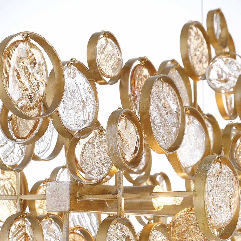 Eurofase - 34032-027 - 15 Light Chandelier - Trento - Gold