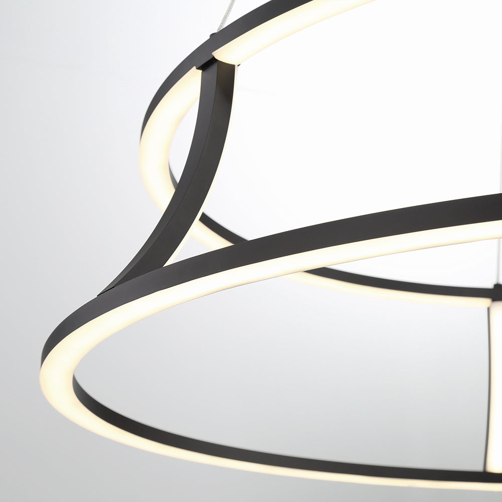 Eurofase - 43886-012 - LED Chandelier - Cadoux - Black