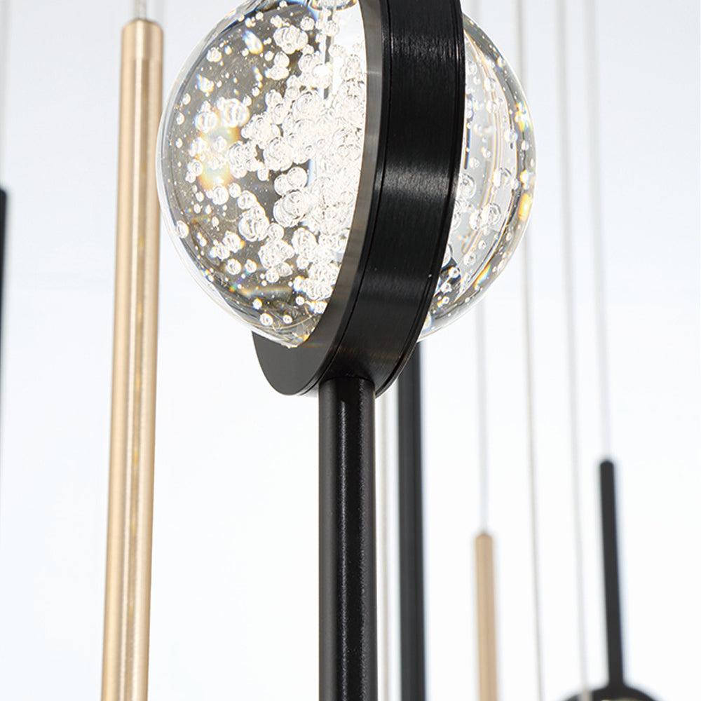 Eurofase - 43890-033 - LED Chandelier - Barletta - Gold-Black