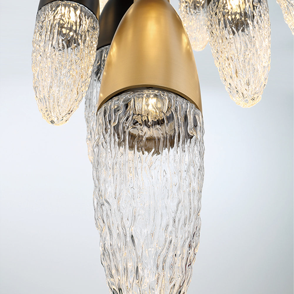 Eurofase - 43860-043 - 22 Light Chandelier - Ecrou - Gold-Black