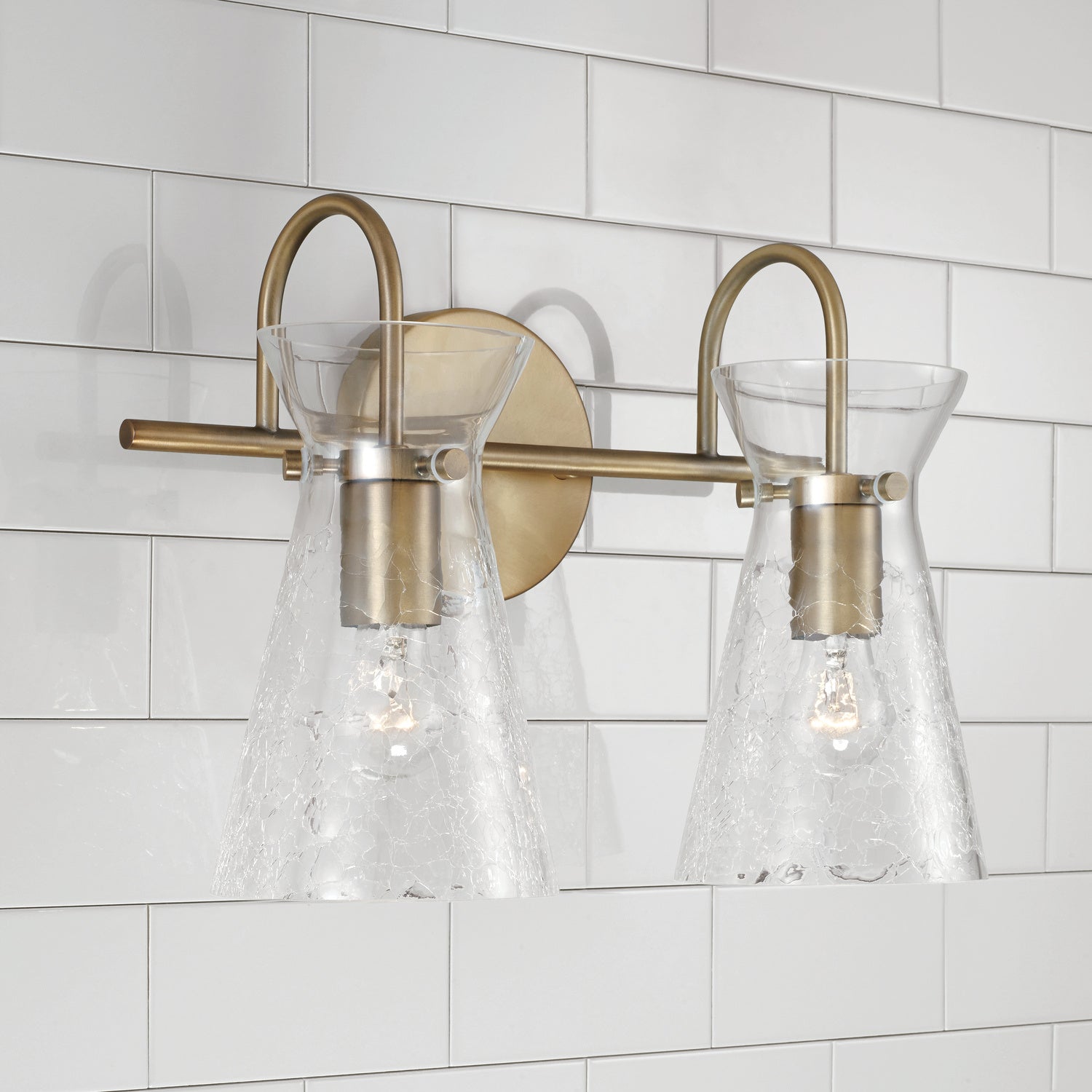 Capital Lighting - 142421AD - Two Light Vanity - Mila - Aged Brass
