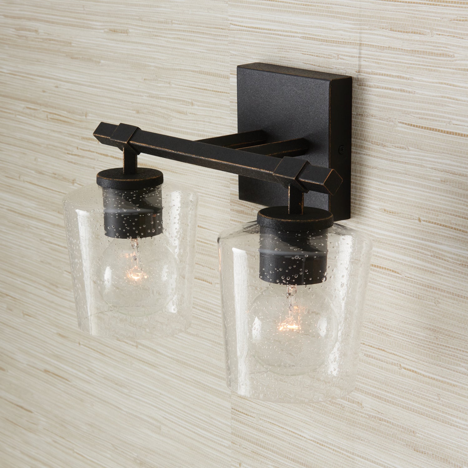 Capital Lighting - 145221IH-526 - Two Light Vanity - Ogden - Brushed Black Iron