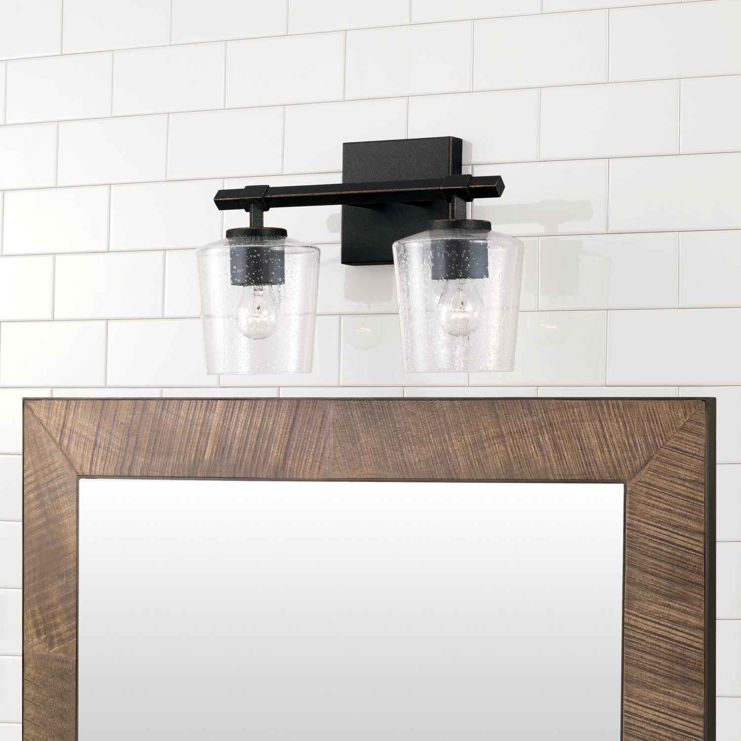 Capital Lighting - 145221IH-526 - Two Light Vanity - Ogden - Brushed Black Iron