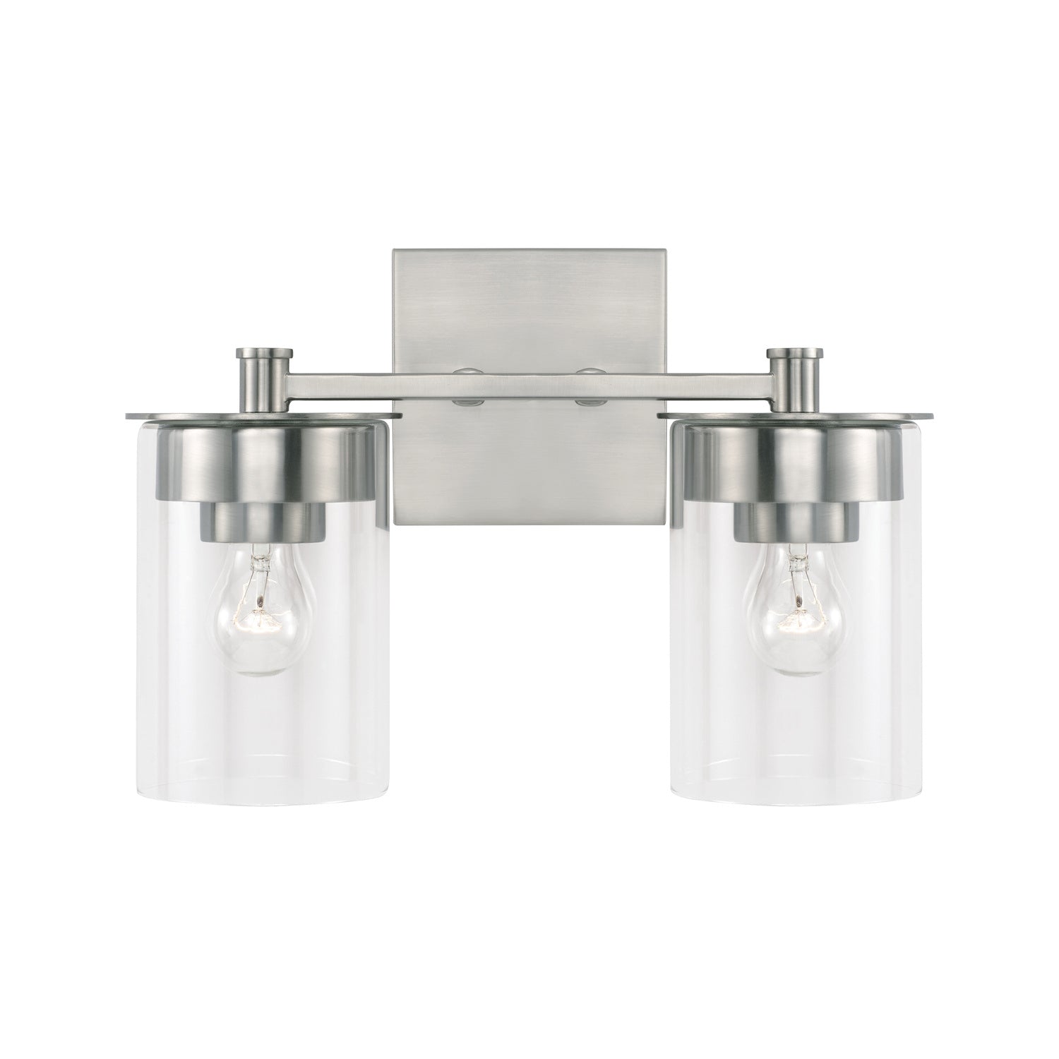 Capital Lighting - 146821BN-532 - Two Light Vanity - Mason - Brushed Nickel