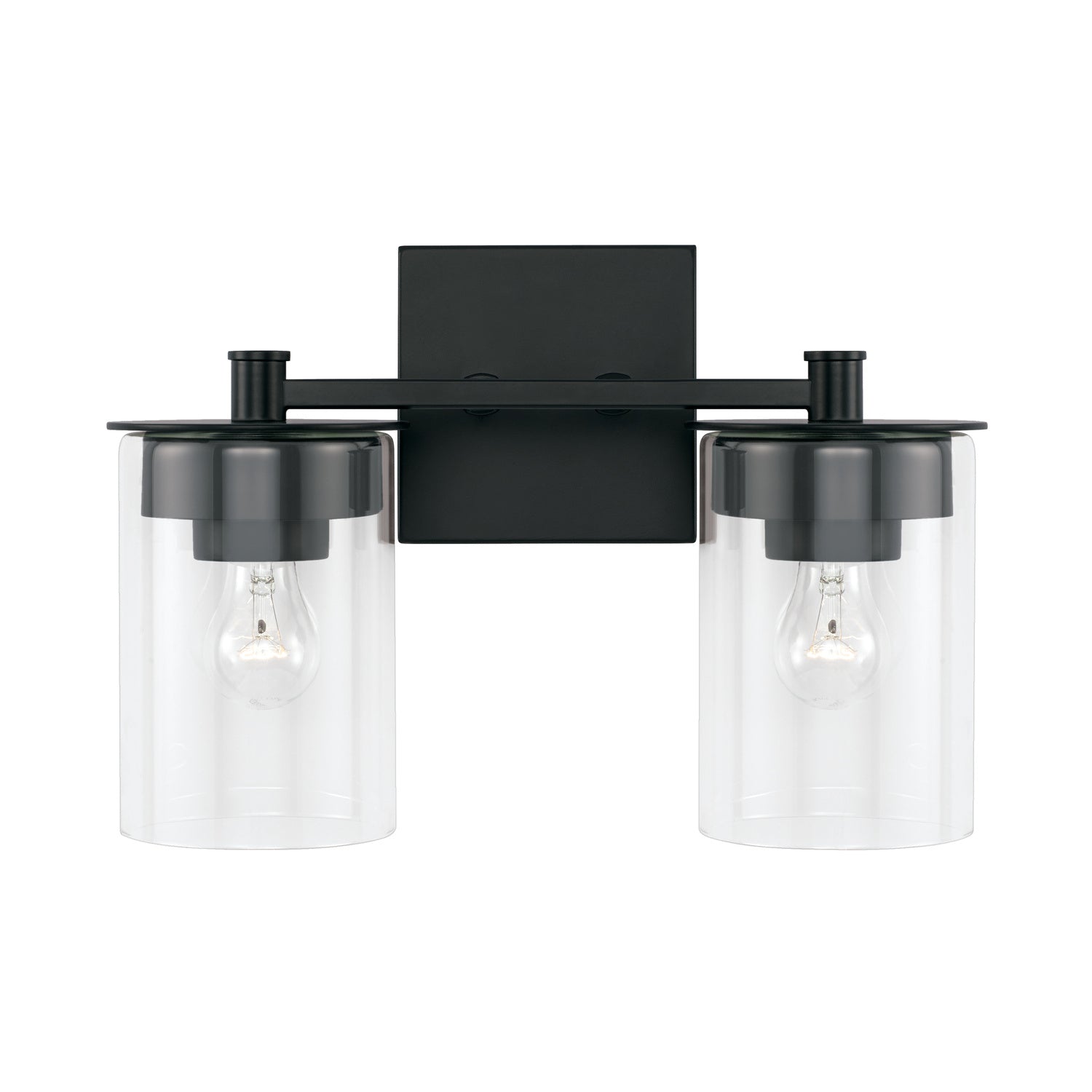 Capital Lighting - 146821MB-532 - Two Light Vanity - Mason - Matte Black