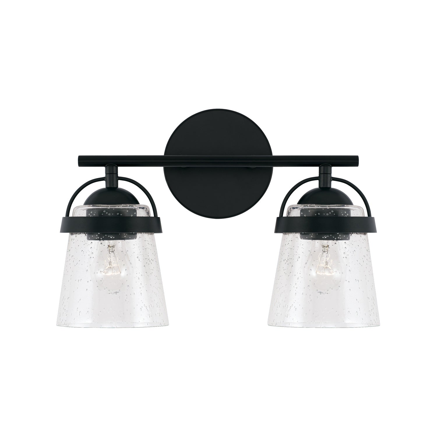 Capital Lighting - 147021MB-534 - Two Light Vanity - Madison - Matte Black