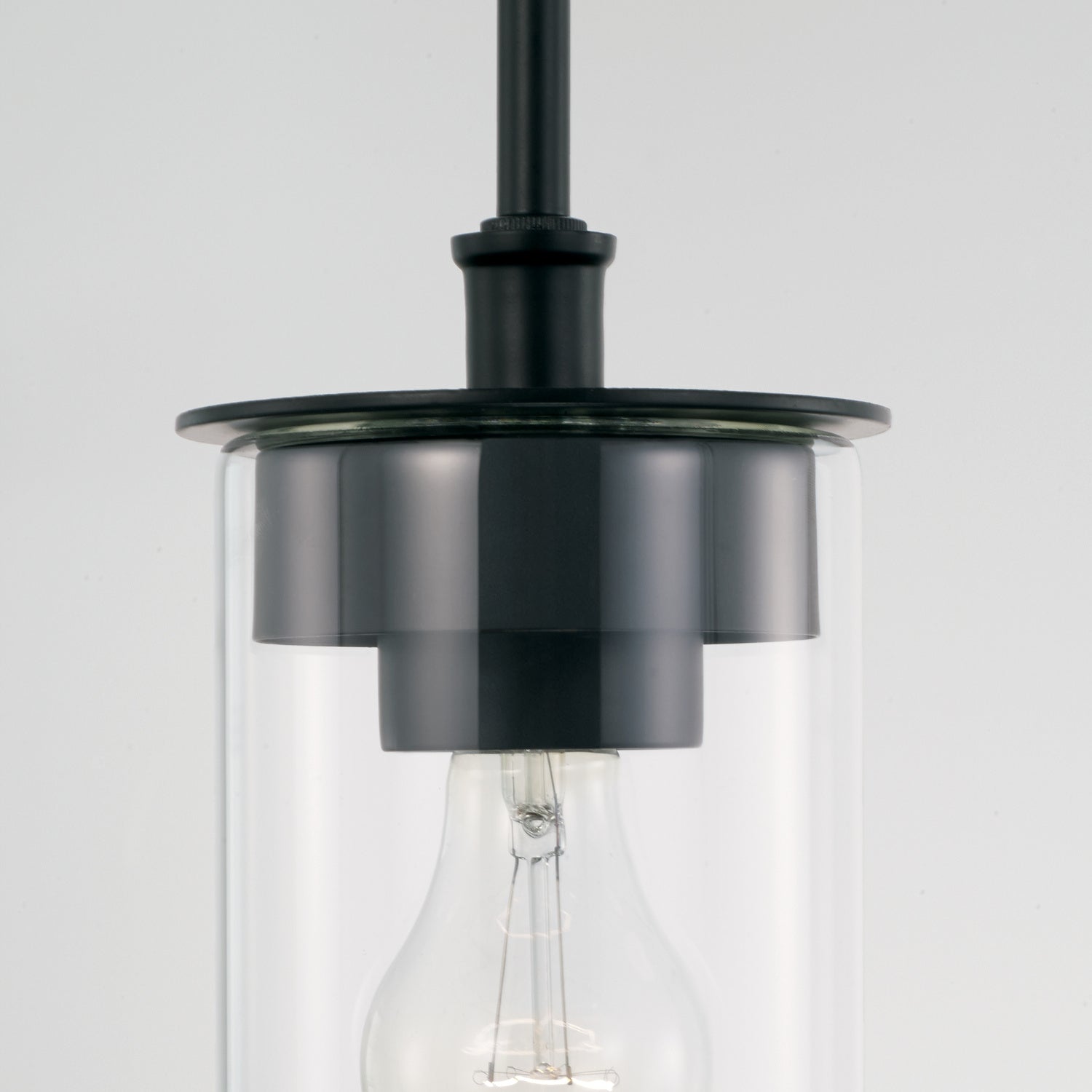 Capital Lighting - 246811MB-532 - One Light Semi Flush Mount - Mason - Matte Black