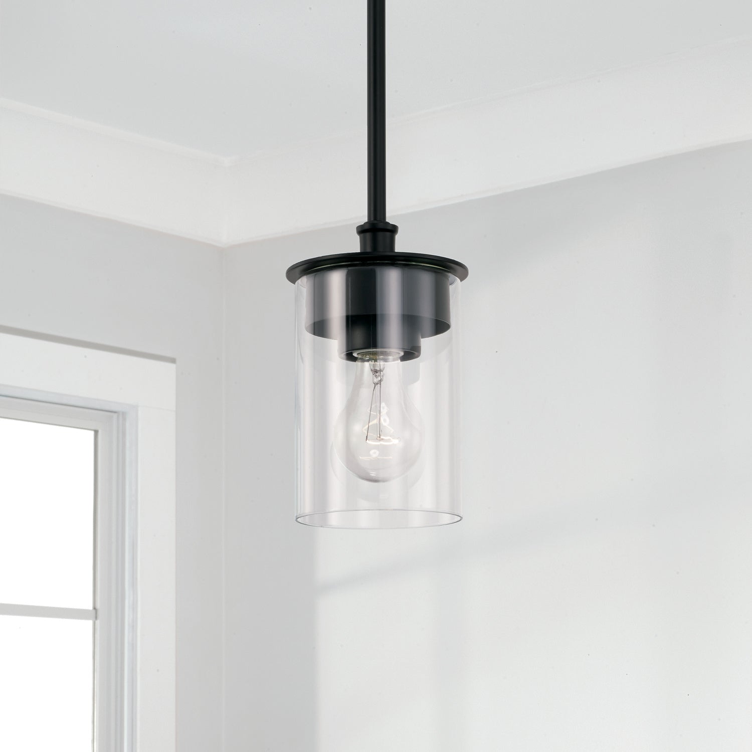Capital Lighting - 246811MB-532 - One Light Semi Flush Mount - Mason - Matte Black