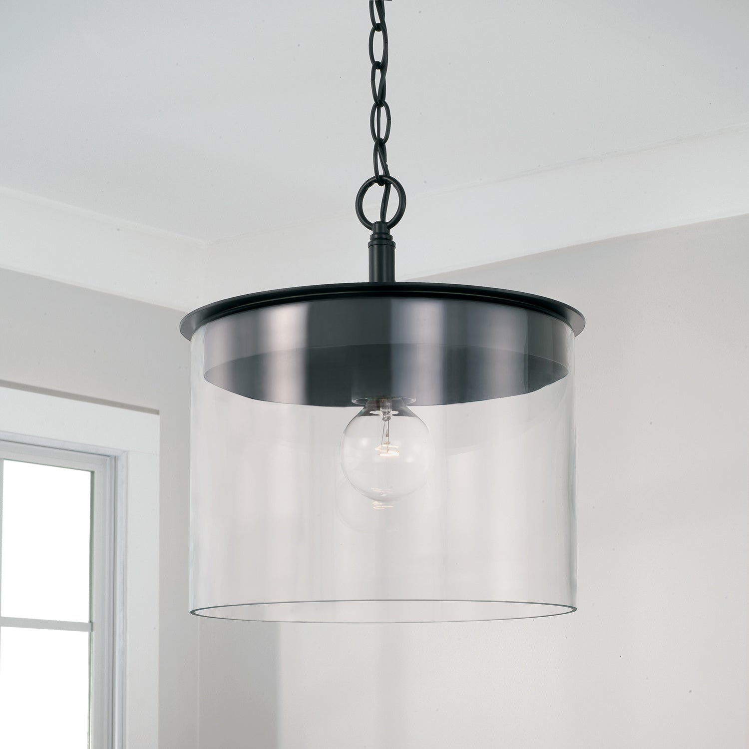 Capital Lighting - 246812MB - One Light Semi Flush Mount - Mason - Matte Black