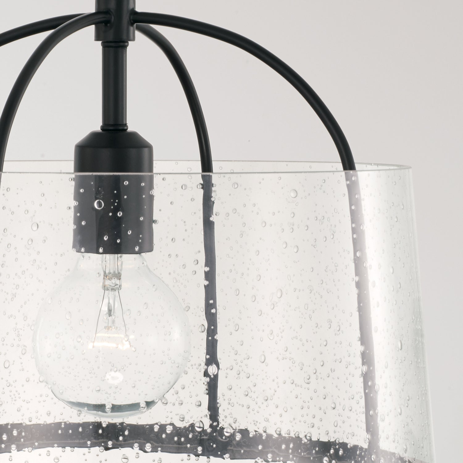 Capital Lighting - 247011MB - One Light Semi Flush Mount - Madison - Matte Black