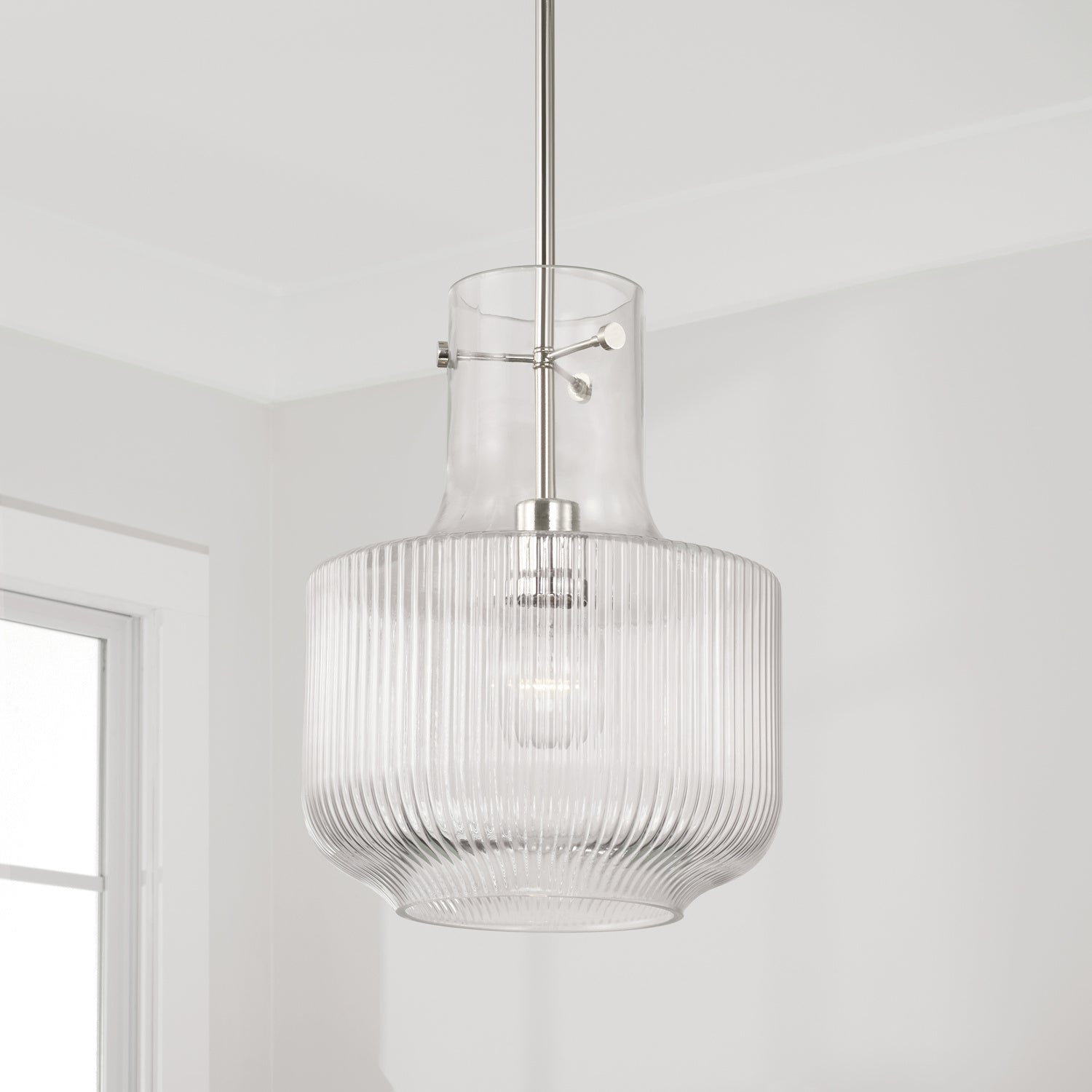 Capital Lighting - 345111PN - One Light Pendant - Nyla - Polished Nickel