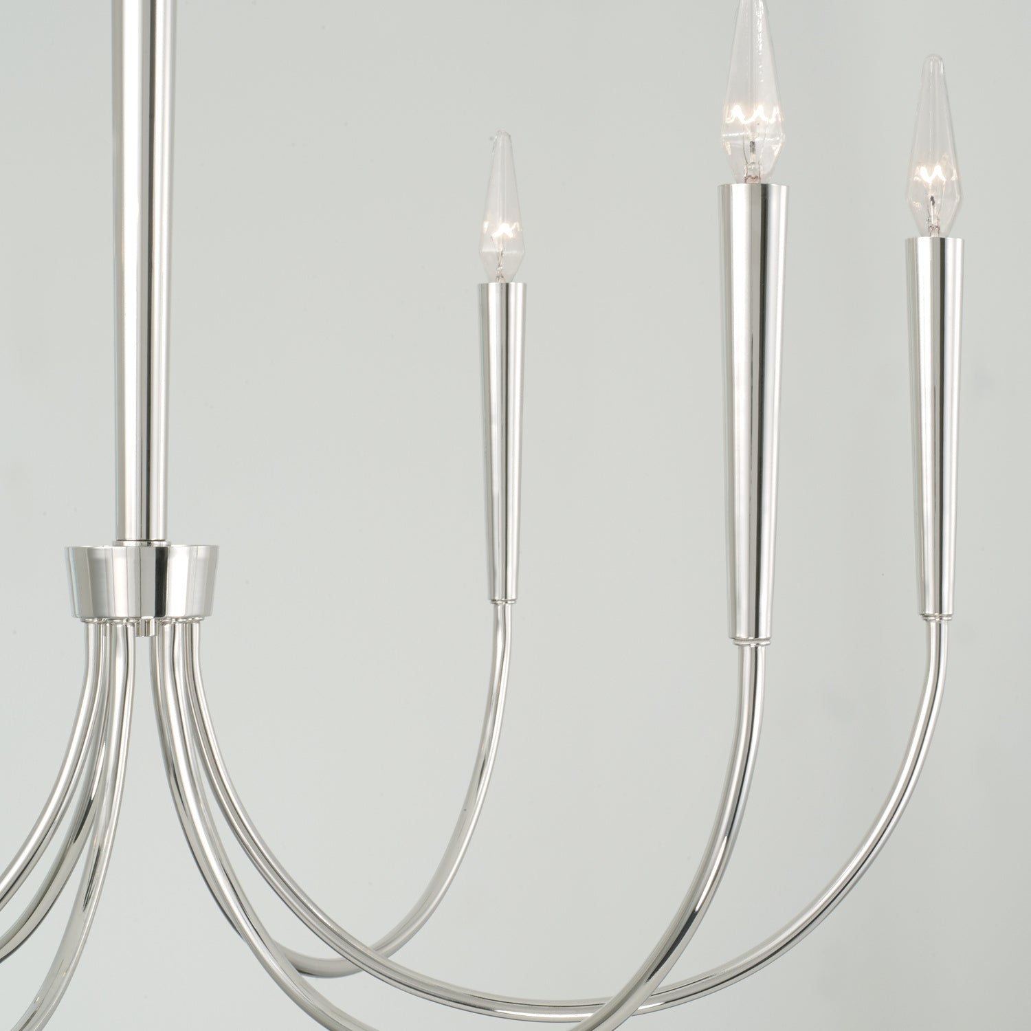 Capital Lighting - 445961PN - Six Light Chandelier - Holden - Polished Nickel