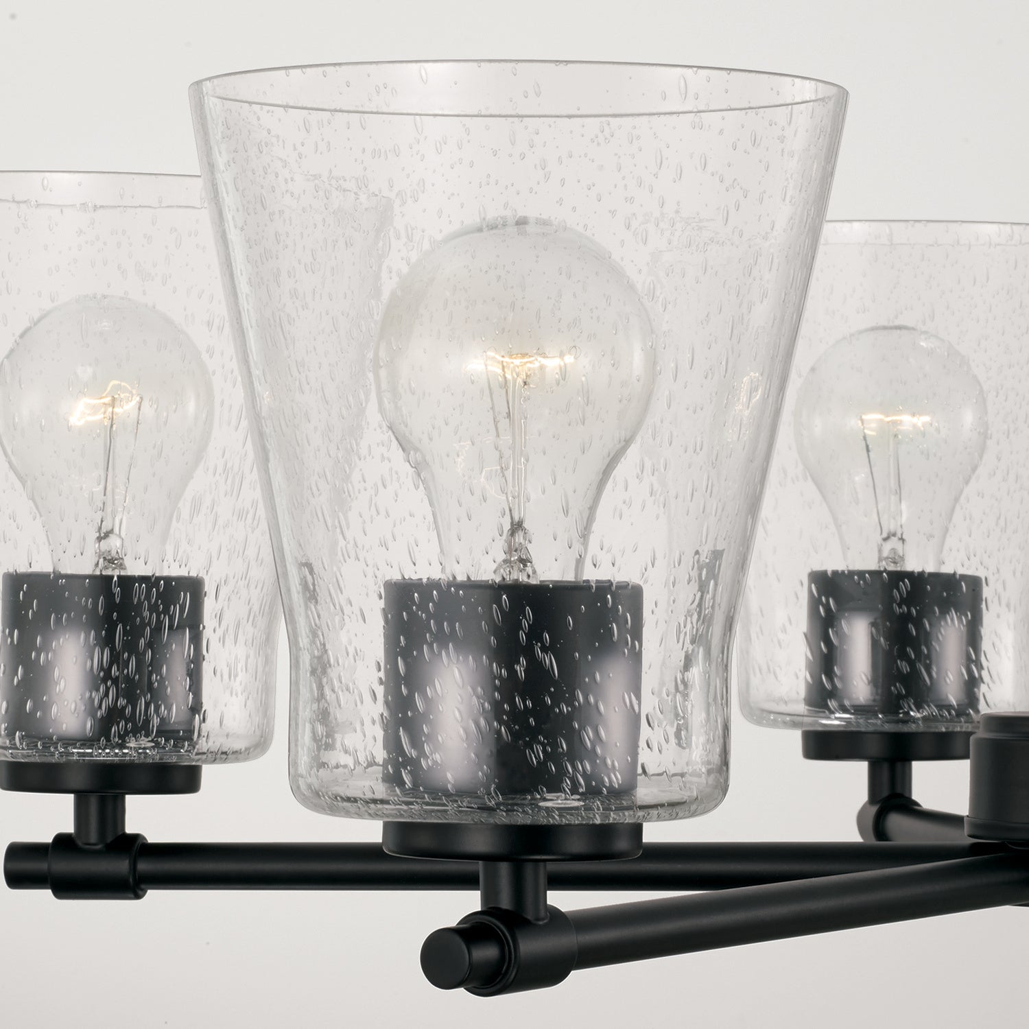 Capital Lighting - 446951MB-533 - Five Light Chandelier - Baker - Matte Black