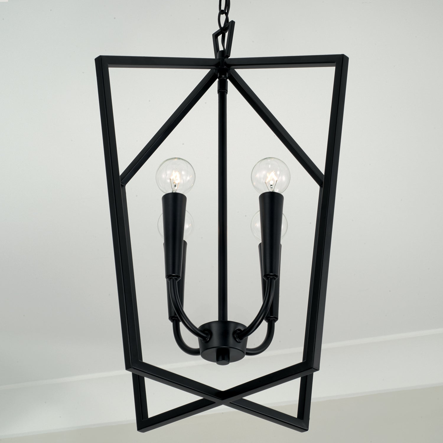 Capital Lighting - 545941MB - Four Light Foyer - Holden - Matte Black