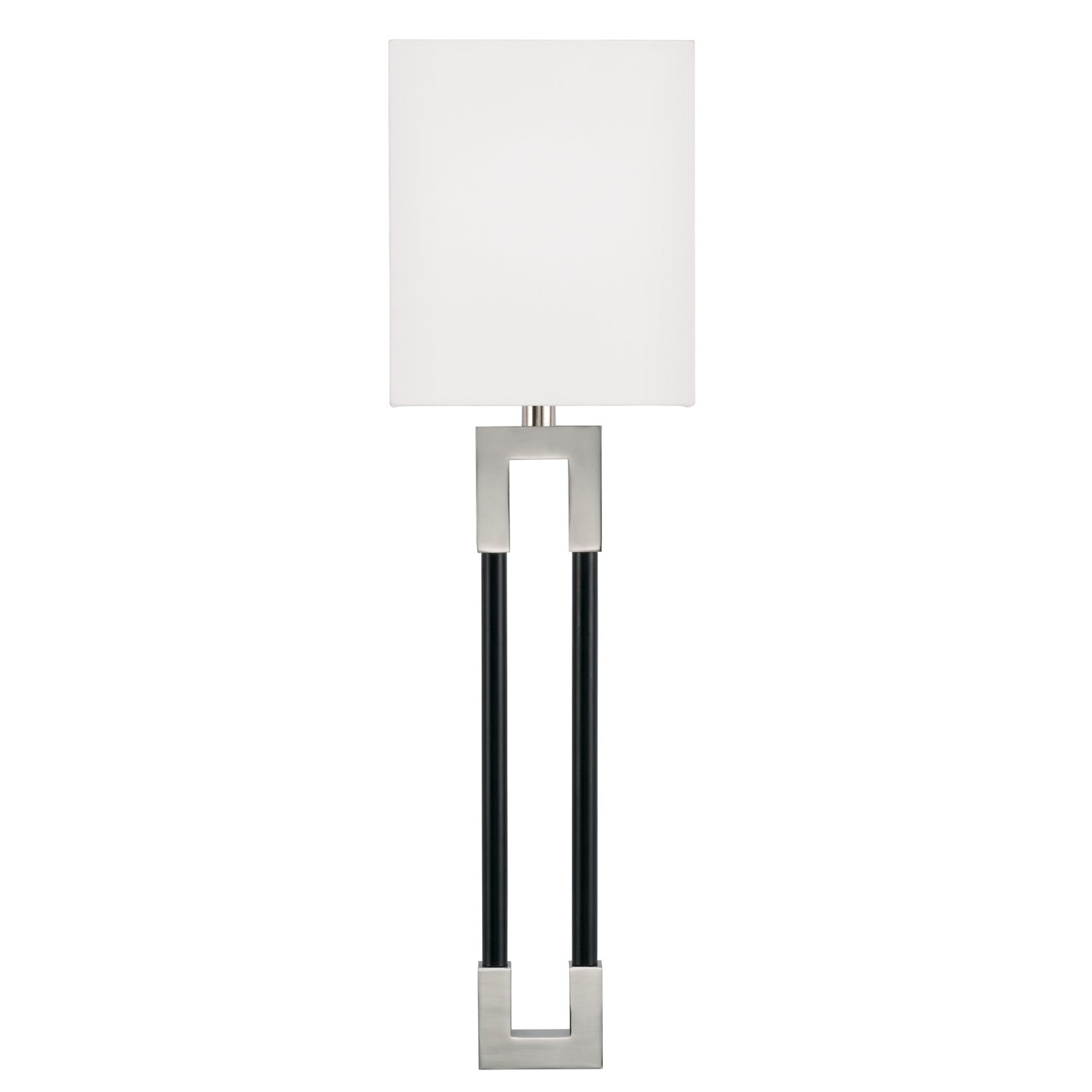 Capital Lighting - 644711NK - One Light Wall Sconce - Bleeker - Polished Nickel and Matte Black