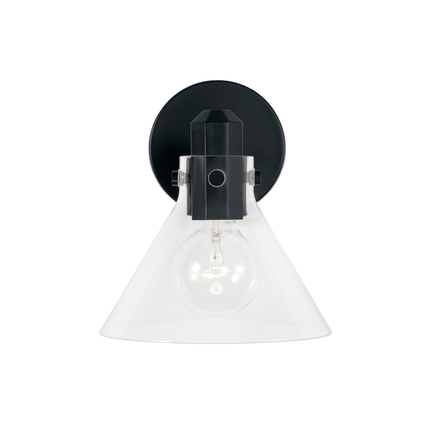 Capital Lighting - 645811MB-528 - One Light Wall Sconce - Greer - Matte Black