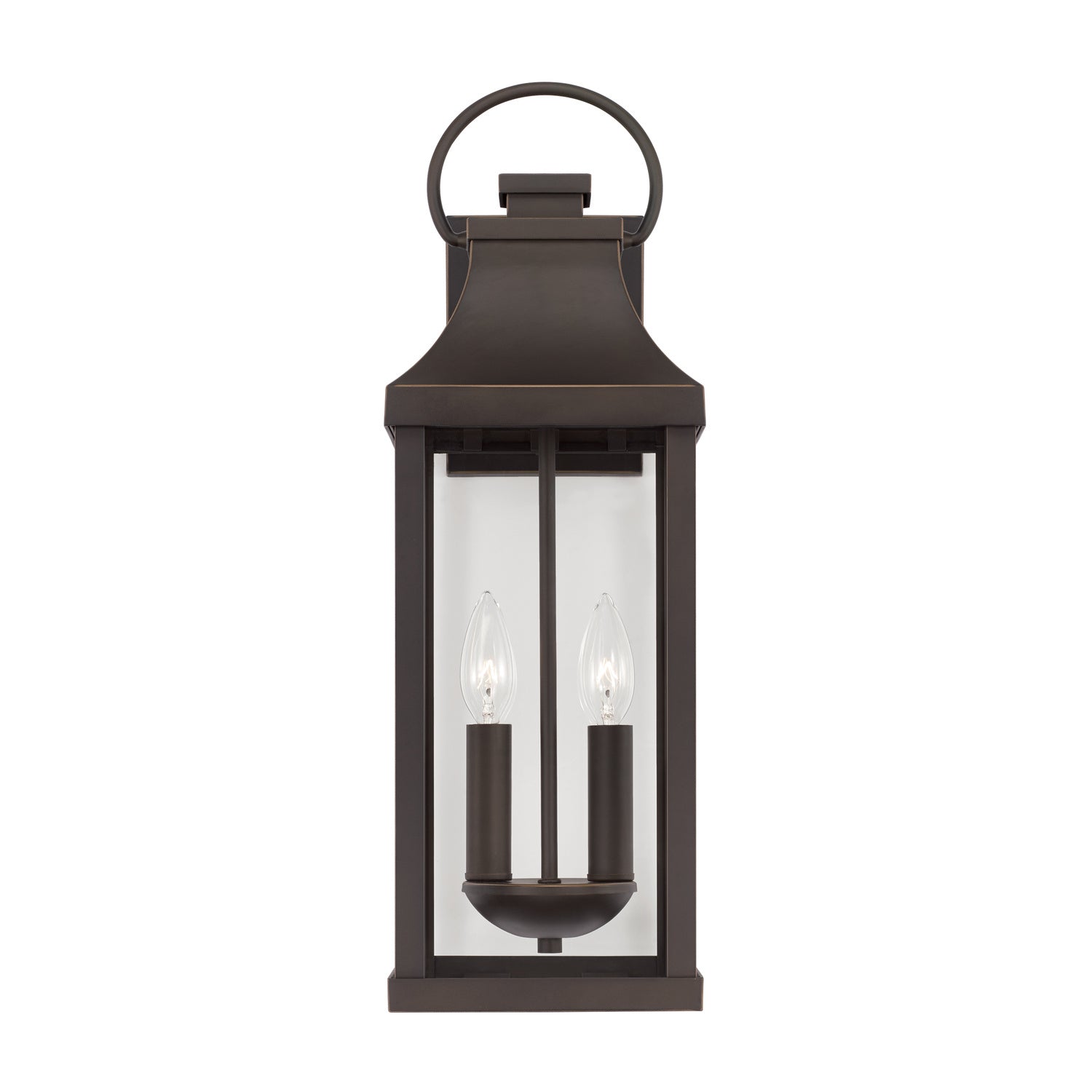 Capital Lighting - 946421OZ - Two Light Outdoor Wall Lantern - Bradford - Oiled Bronze