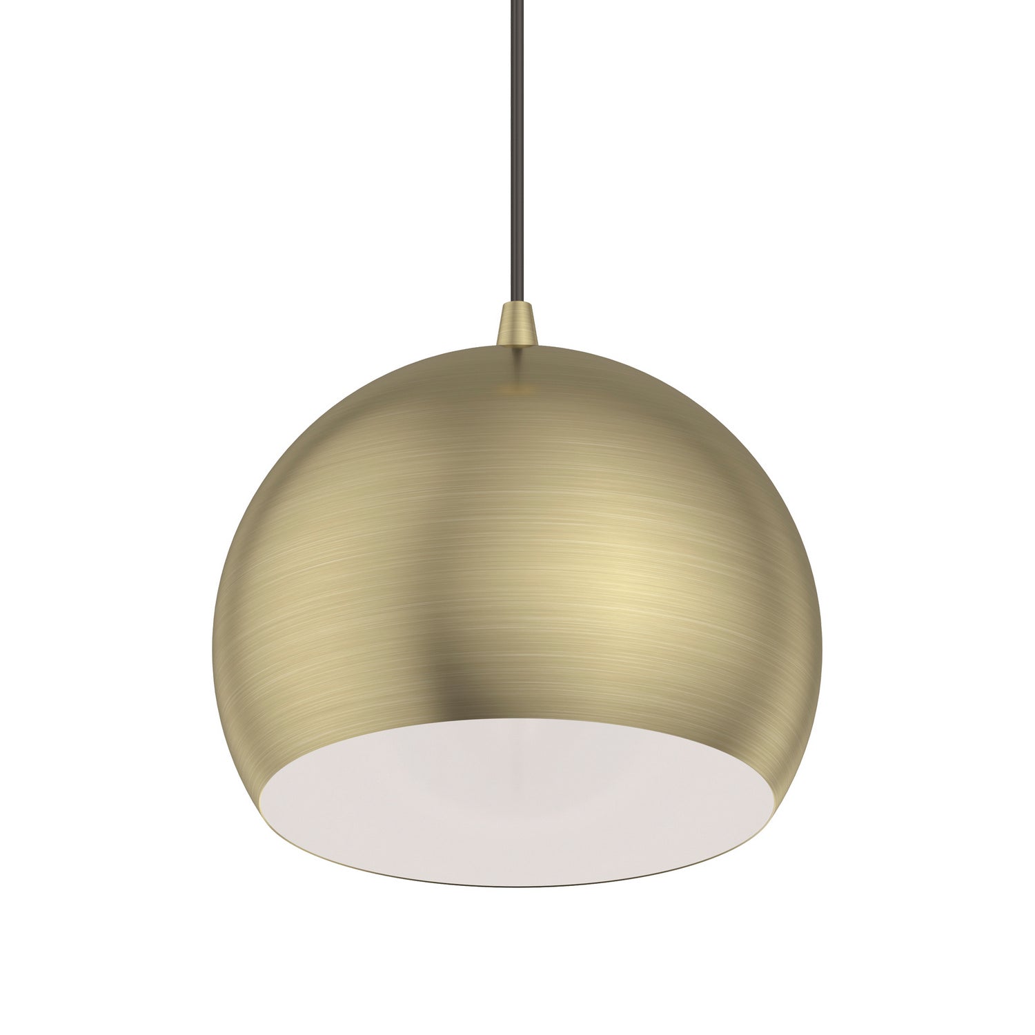 Livex Lighting - 40801-01 - One Light Pendant - Piedmont - Antique Brass