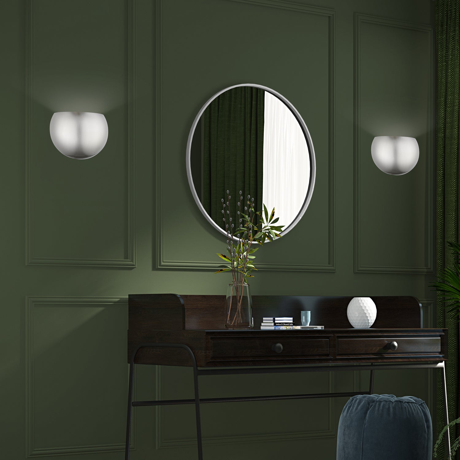 Livex Lighting - 40802-91 - One Light Wall Sconce - Piedmont - Brushed Nickel