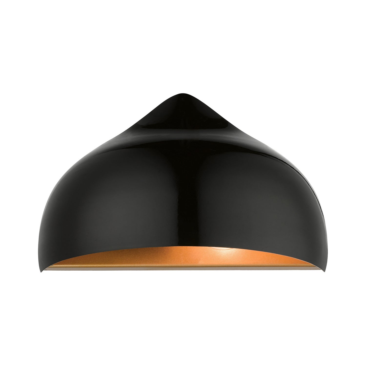 Livex Lighting - 40987-68 - One Light Wall Sconce - Amador - Shiny Black