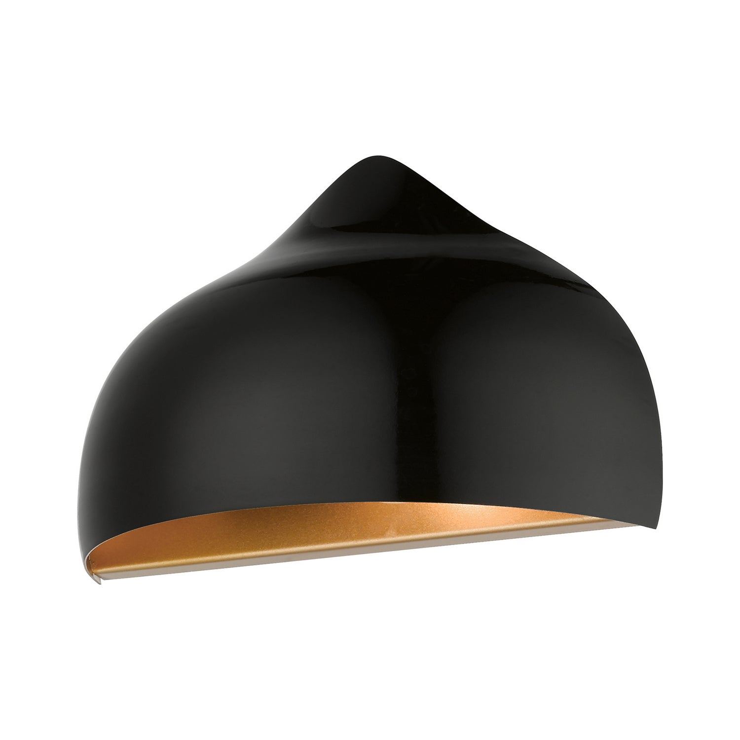 Livex Lighting - 40987-68 - One Light Wall Sconce - Amador - Shiny Black