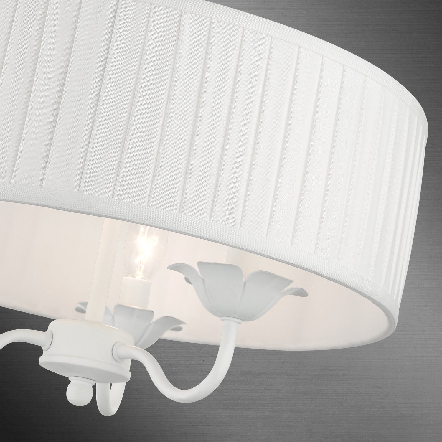 Livex Lighting - 41773-03 - Three Light Pendant - Edinburgh - White