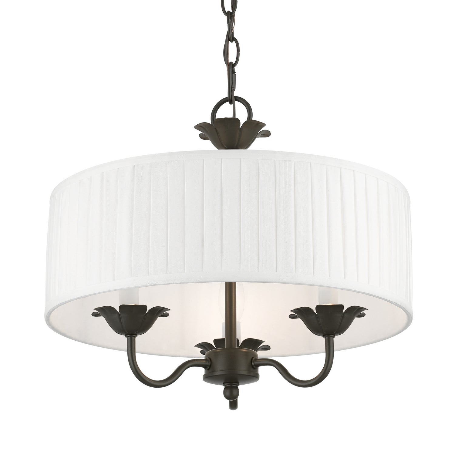 Livex Lighting - 41773-92 - Three Light Pendant - Edinburgh - English Bronze