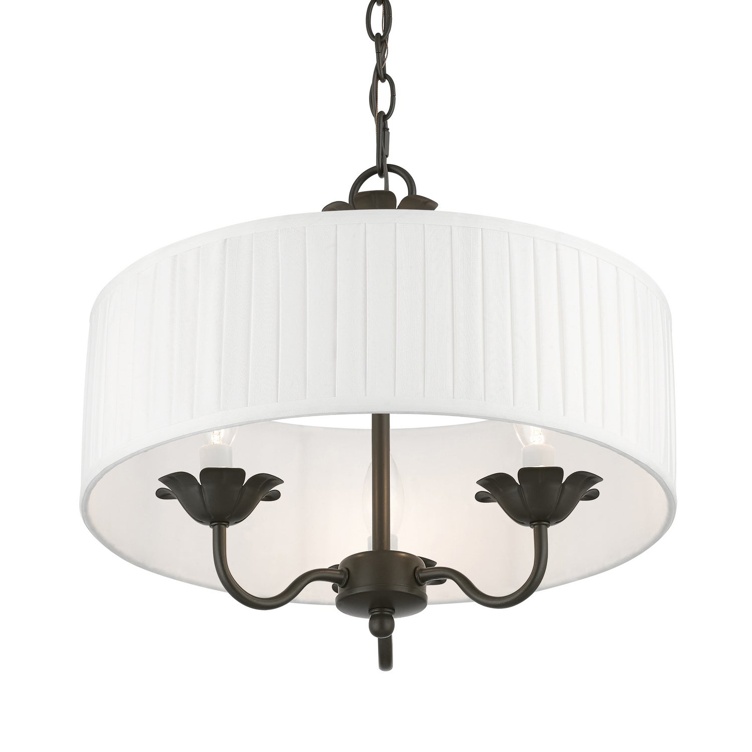 Livex Lighting - 41773-92 - Three Light Pendant - Edinburgh - English Bronze