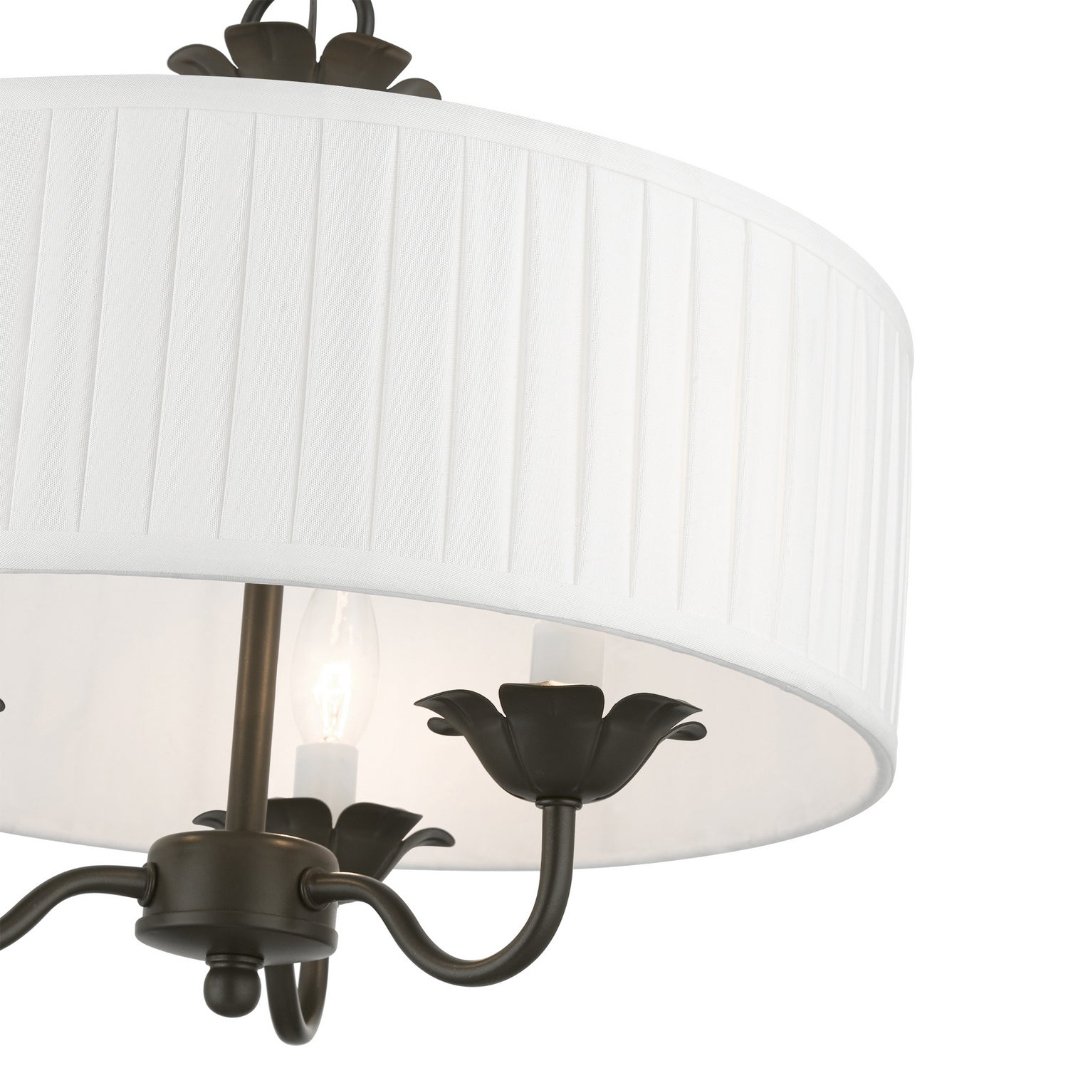 Livex Lighting - 41773-92 - Three Light Pendant - Edinburgh - English Bronze