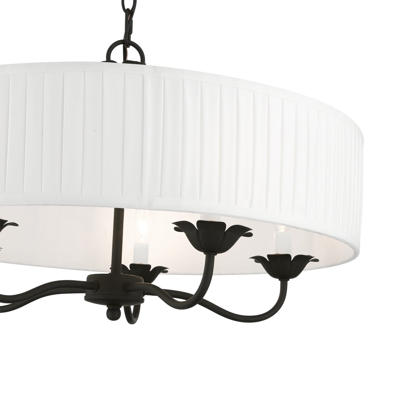 Livex Lighting - 41775-04 - Five Light Pendant - Edinburgh - Black